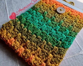 Crochet Pattern ~ Confetti Tablet Cover Pattern PDF Instant Digital Download