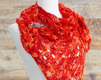 Modèle de châle au crochet | *Téléchargement numérique instantané PDF* | Châle léger au crochet facile | Modèle de châle au crochet pour femme | Crocheter | Emballage