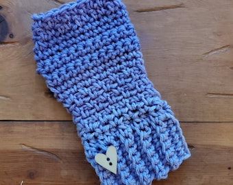 Crochet Pattern ~ Alexa Fingerless Mitts Pattern PDF Instant Digital Download