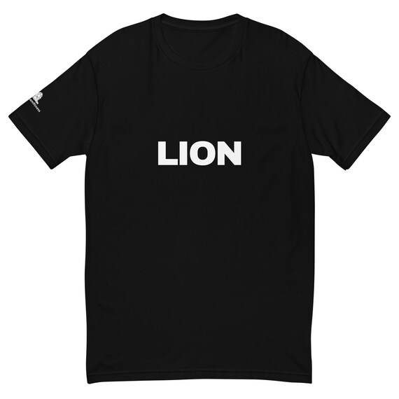 Lion T-shirt-men's Fitted Gym Tee/ Motivational Fitness Shirt/roar