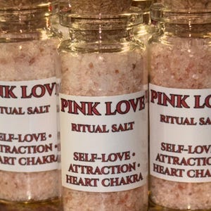 Mini Witch Ritual Salt Bottles • Create Your Magickal Intention Kit ...