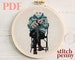 Inauguration Bernie Cross Stitch Pattern 