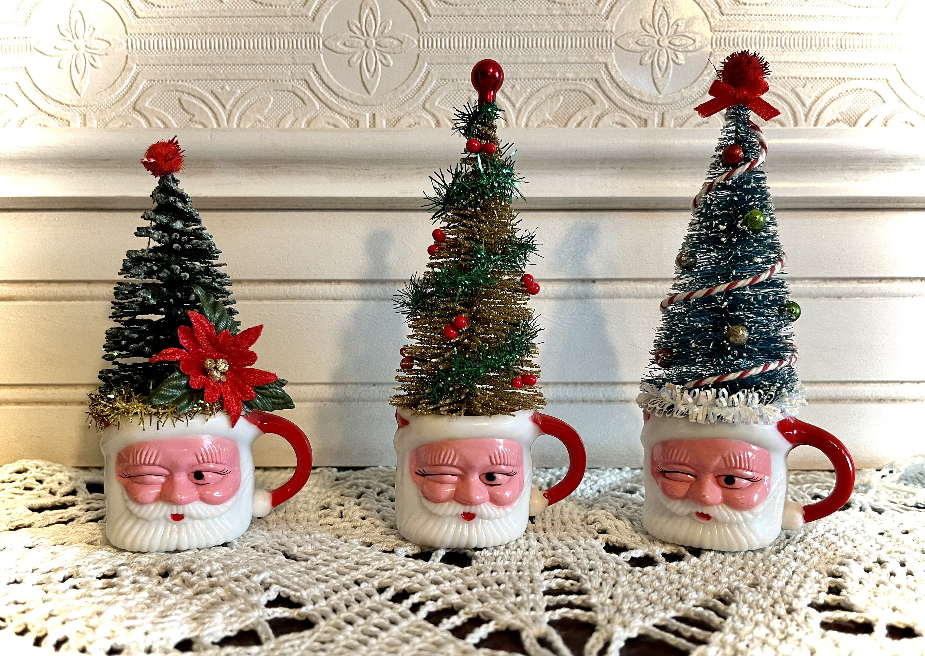 Rare Vintage Santa Mug - Etsy