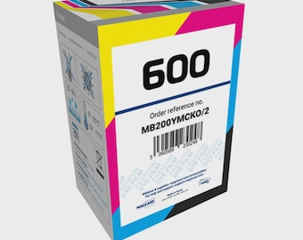 Bodno 2 X Magicard 300 Printer MC250YMCKOK Color Ribbon - YMCKOK - 250 Prints Software Demo Card - View #4