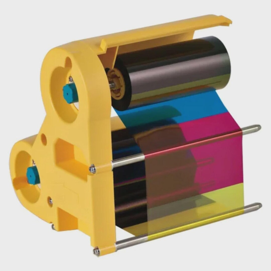 Retansfer Ribbon Magicard PRIMA834 YMCK-UV Full Color Ribbon - 750 Prints - Color Front ...