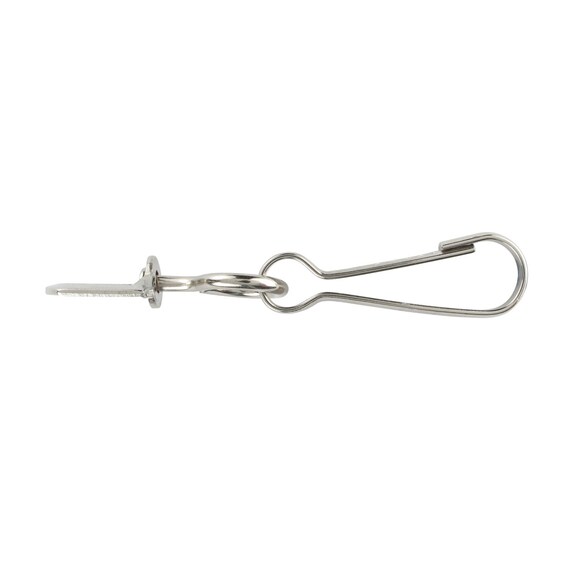 1/8 Throat Opening Lanyard Snap Hook - Steel