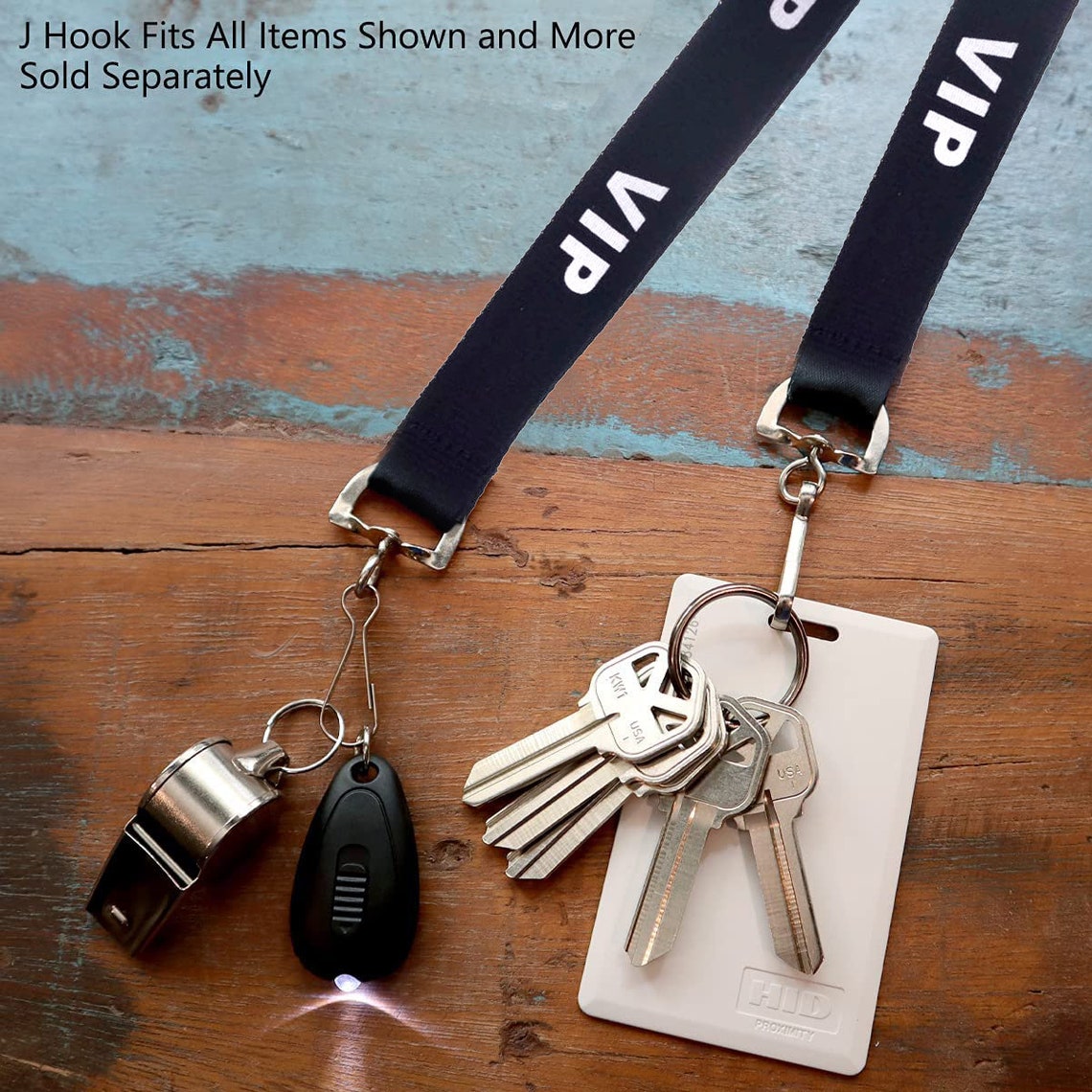 5 VIP Lanyard Keychains - Free Ship! Safety Breakaway Neck Strap With ...