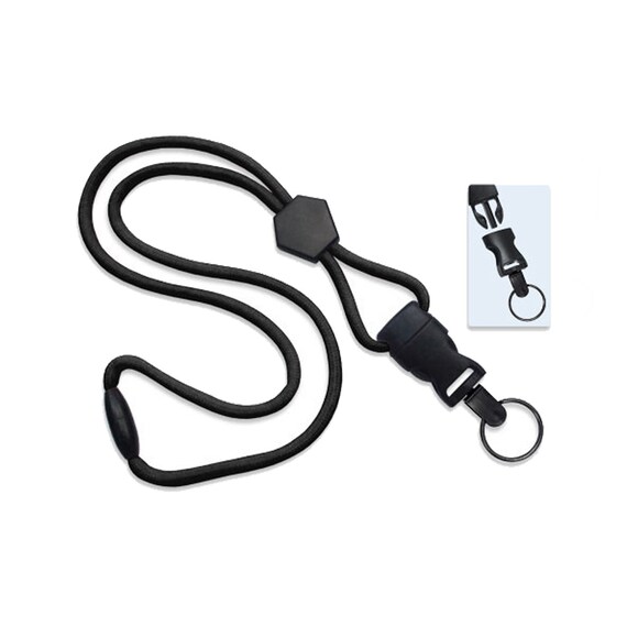 Sips and Trips Breakaway Lanyard With Keychain and Badge Reel