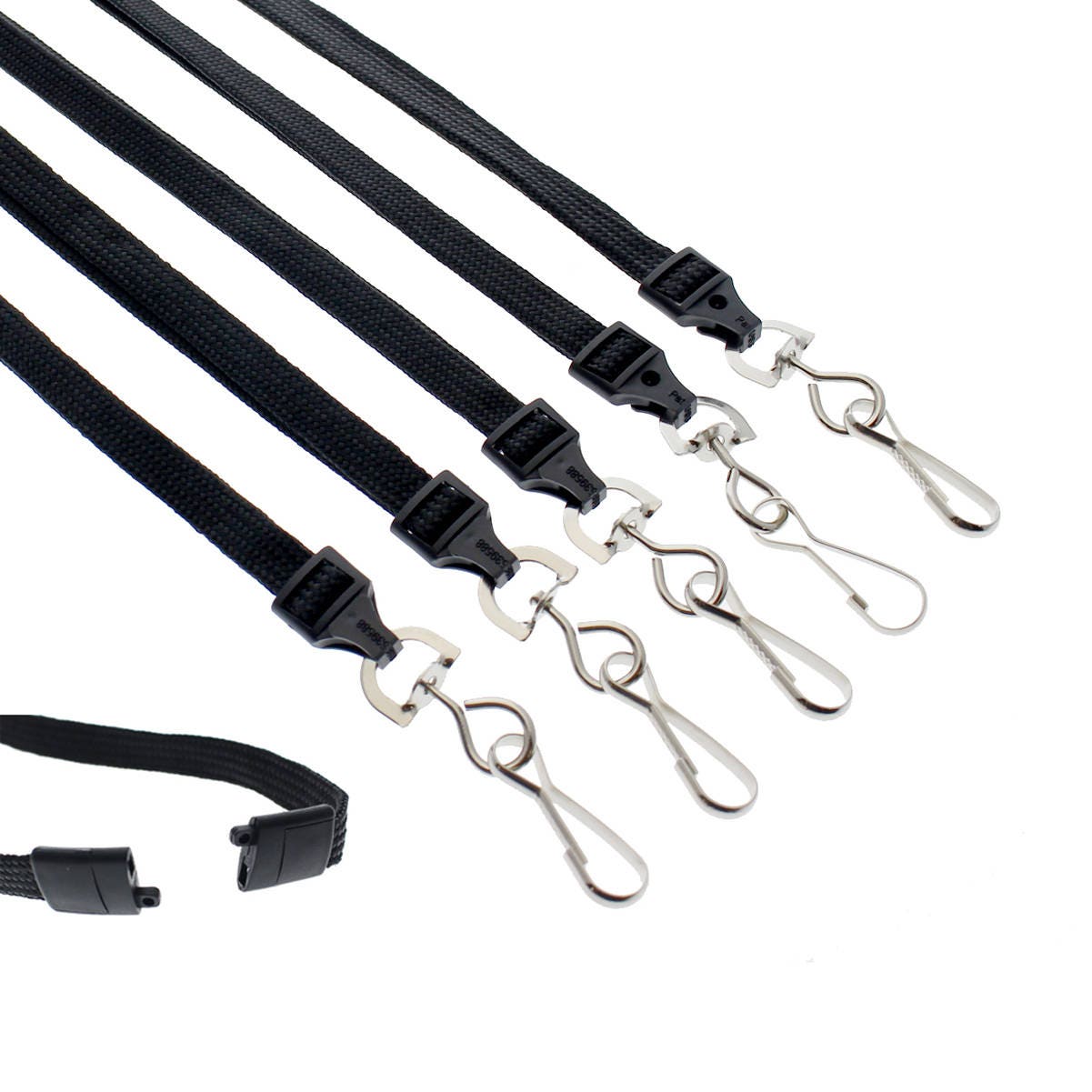 Gray Lanyard Bulk Lanyards for Id Badges Flat Lanyard with Badge Clip Swivel Hook Beebel 50 Pack Gray Lanyard Bulk Lanyards for Id Badges Flat Lanyard with Badge Clip Swivel Hook Beebel 50 Pack
