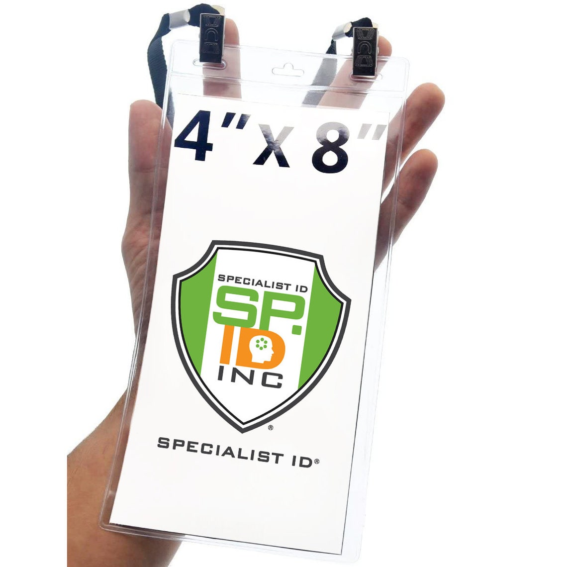 10 Pack 4x8 Plastic Ticket Holders Free Ship Extra Etsy