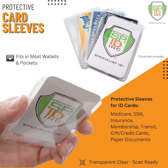 Buy Bulk 25 - Medicare Card Holders - Free Ship! - Clear Vinyl Protector  Sleeves for Credit Business Insurance Social Security Cards and More Online  in India - Etsy