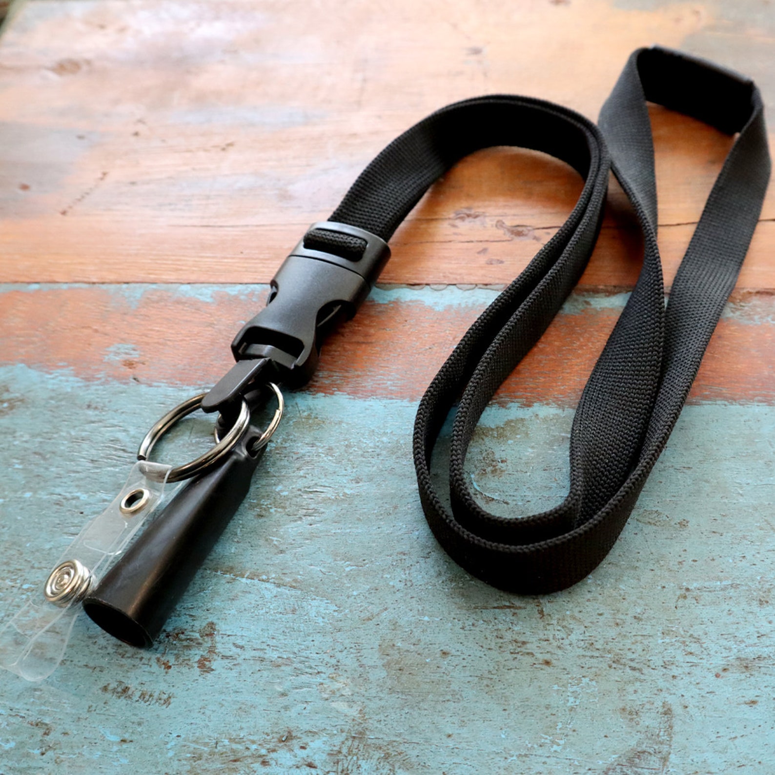 Lanyard With Pen and Badge Holder Free Shipping Breakaway Etsy