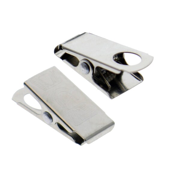 Dames kleding, accessoires Adhesive Back Metal Bulldog Clips 50 Pack Premium Name Tag ID Badge