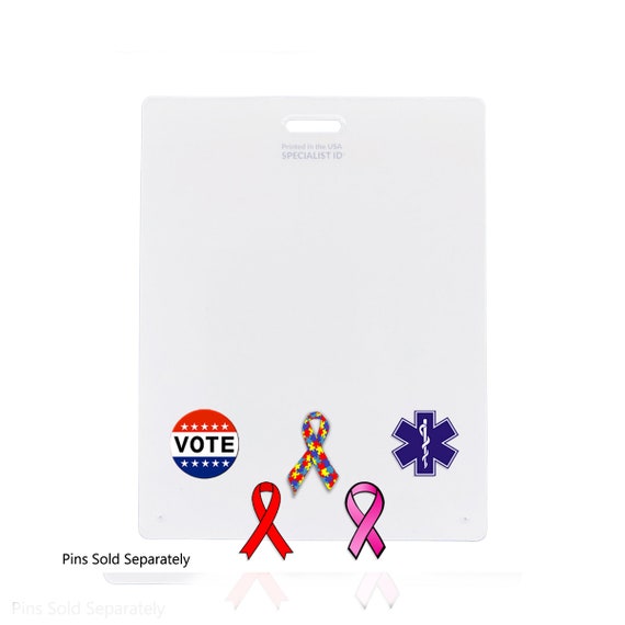 White Id Card Holder