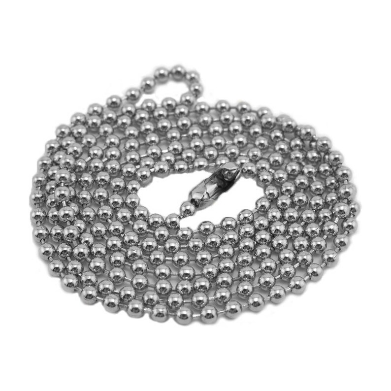 25 Beaded Neck Chains Free Shipping 36 Adjustable Etsy