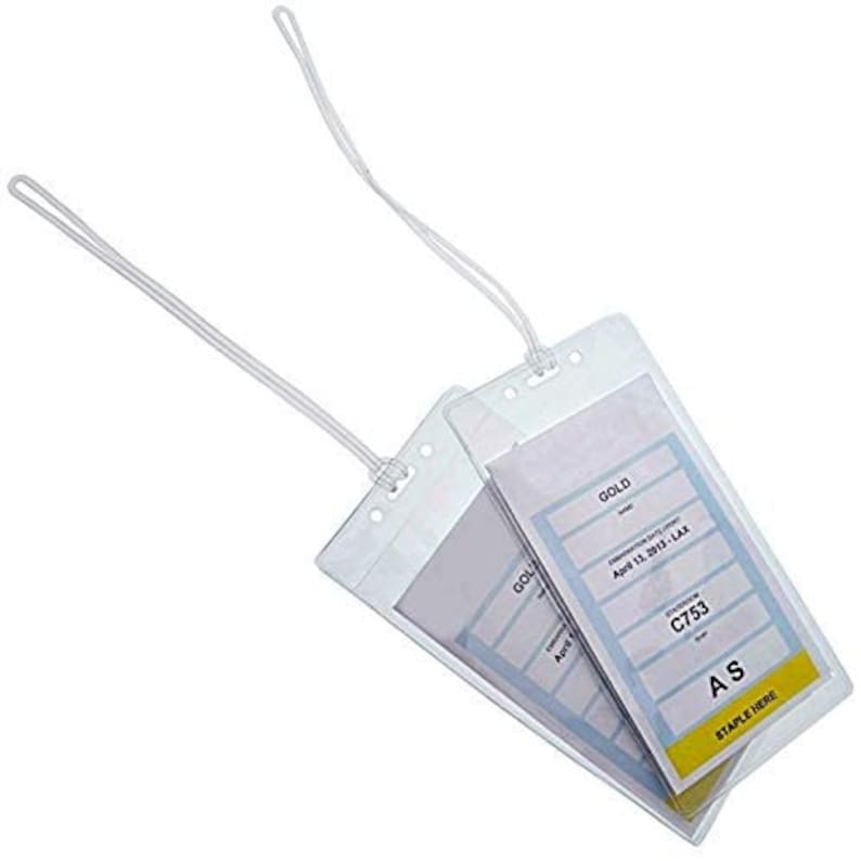 clear luggage tag clear luggage tag
