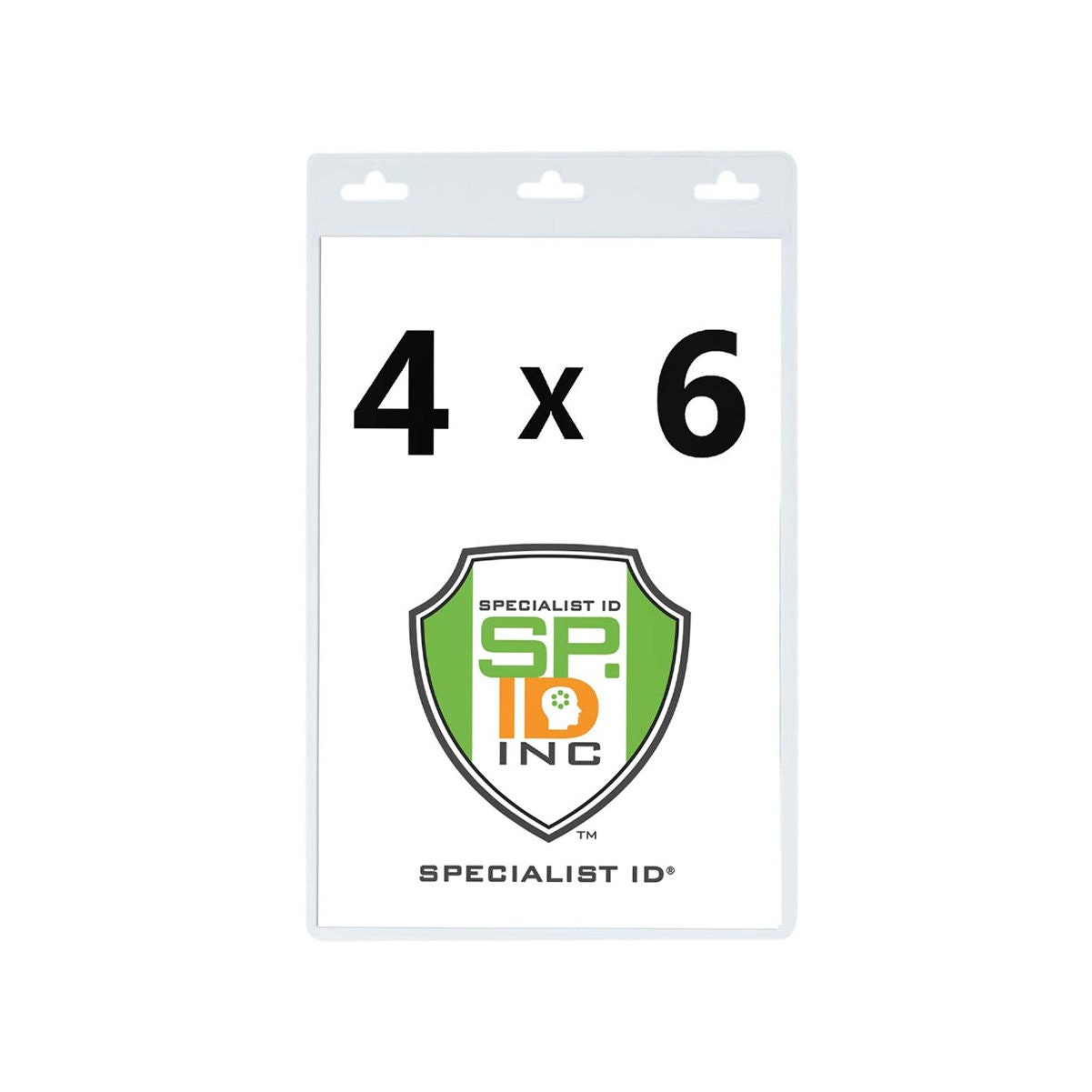 Heavy Duty Clear Plastic 4 X 7 Card Insert Protector for Sports Tickets Press Passes and Name Badges by Specialist ID Extra Large 4 1/8 X 7 1/2 Ticket & Badge Holder Heavy Duty Clear Plastic 4 X 7 Card Insert Protector for Sports Tickets Press Passes and Name Badges by Specialist ID Extra Large 4 1/8 X 7 1/2 Ticket & Badge Holder