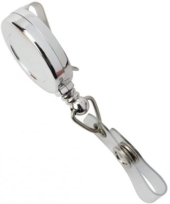 thumbnail image 2 of Badge Carabiner - Heavy Duty Carabiner Badge Reel Clip | Retractable 2 of 14