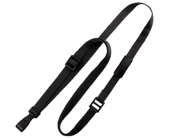 Adjustable Lanyard - Ships Free from USA! - Safety Breakaway - No Twist Badge Holder w/ Wide Plastic Clip for Student ID Name Tag