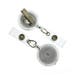 10 Clear Badge Reels - Free Shipping!! - SWIVEL Pinch Clip ( 360 Alligator) Retractable ID Holders  - Bulk Crafting Supplies (2120-7621-Q10) 