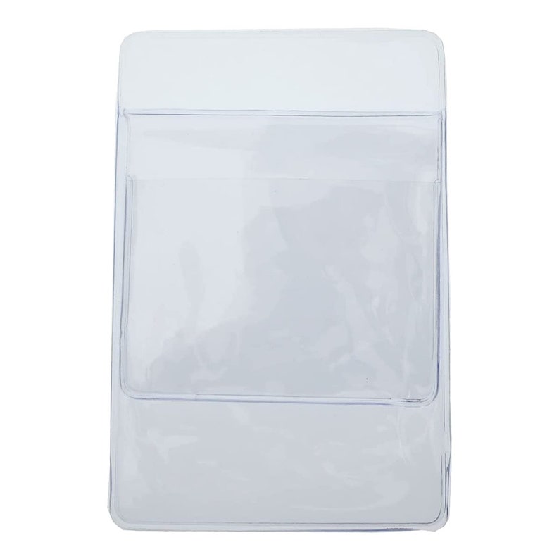 Pocket Protector for Pens With Badge Holder Horizontal Pouch Etsy