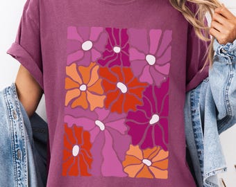 Koszulka „Lesbijska Duma”: Matisse Floral Design, Comfort Colors