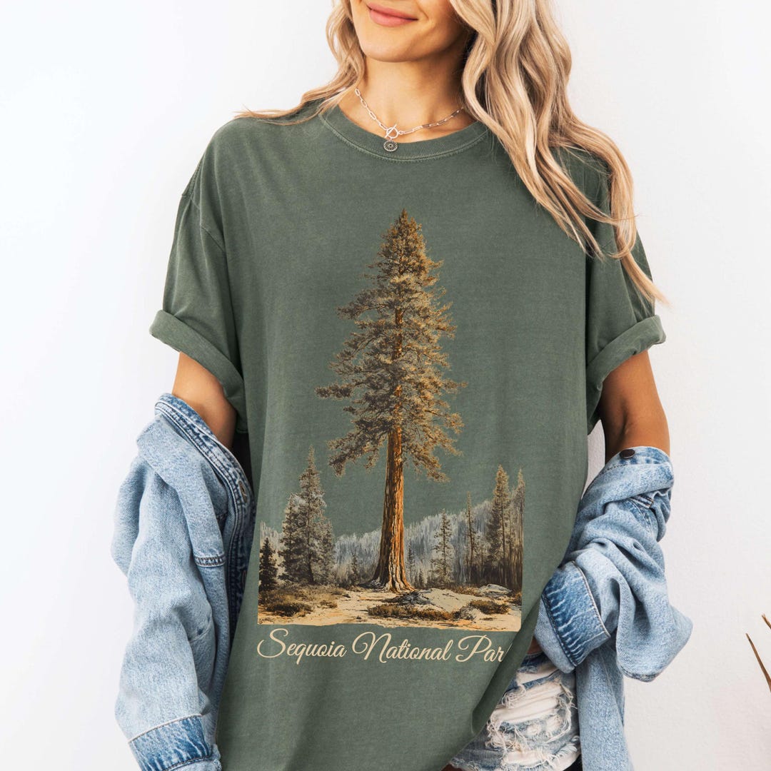 Sequoia National Park T-shirt, Nature Lover Gift, Support National ...