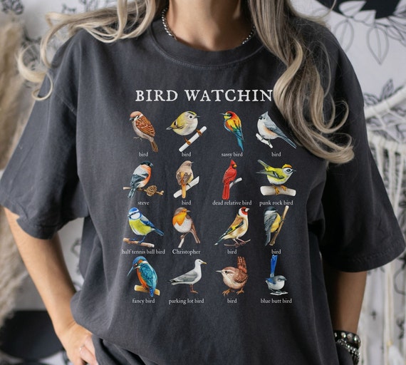 Bird Watching Goes Both Ways Funny Bird Lover Tee T-Shirt Bird Watching Goes Both Ways Funny Bird Lover Tee T-Shirt