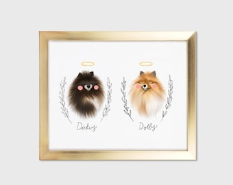 Custom Pet Portrait Digital File