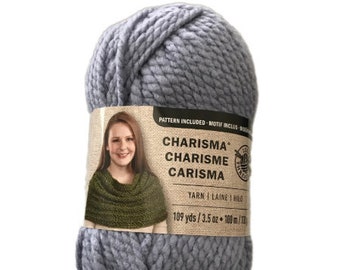 CHARISMA SORBET Loops and Threads Bulky Yarn - VIOLET