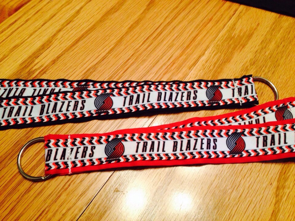 NBA Portland Trailblazer Wristlet | Etsy NBA Portland Trailblazer Wristlet | Etsy