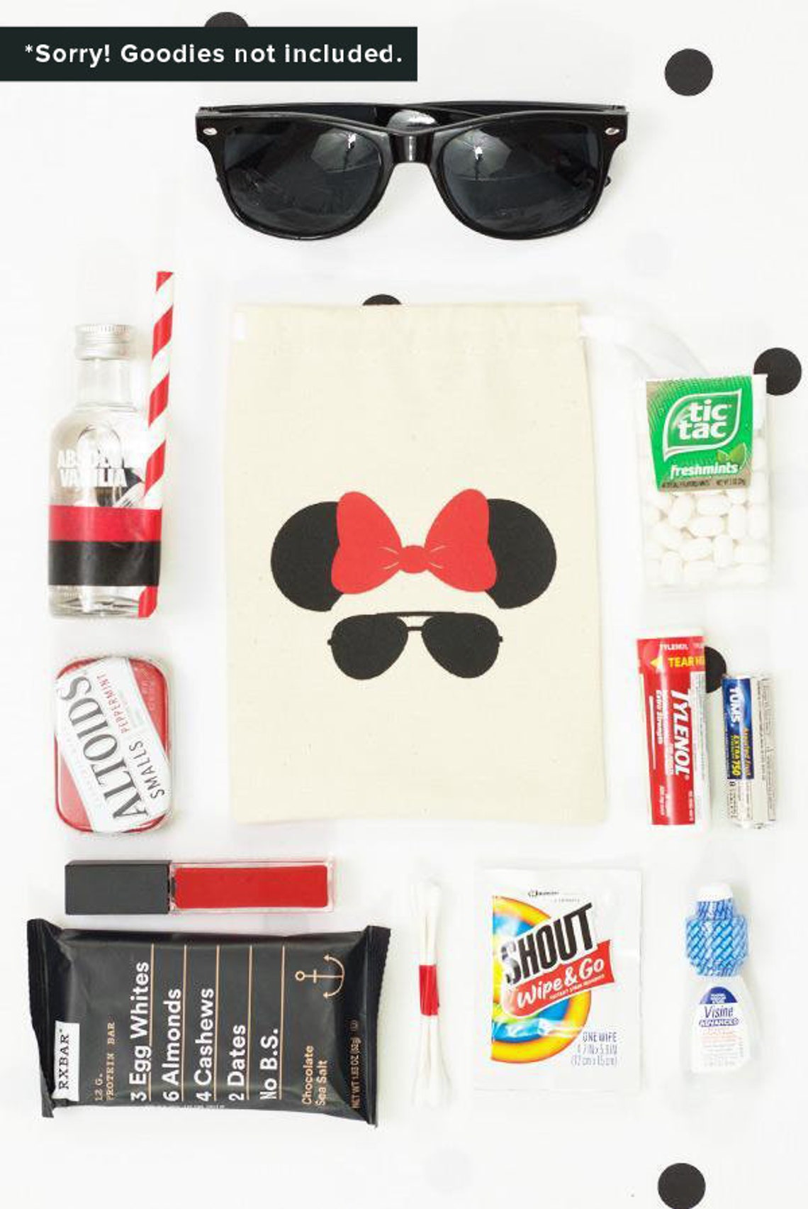 5x7 Bachelorette Party Goody Bags Hangover Kit Bag Etsy
