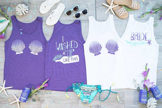mermaid bachelorette shirts
