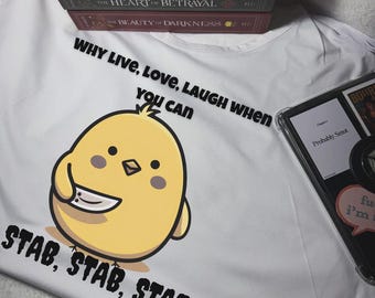 Women Short Sleeve - T Shirt - Original - Stab Stab Stab