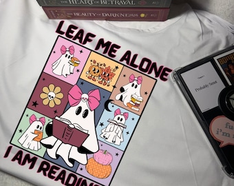 Women Short Sleeve - T Shirt - Original - Leaf me alone