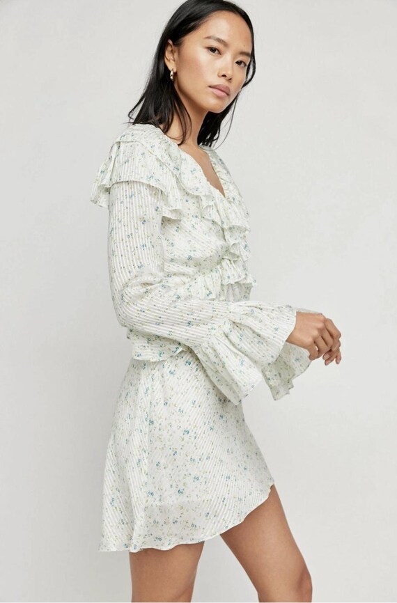 Free People White Floral Dress - Etsy Canada