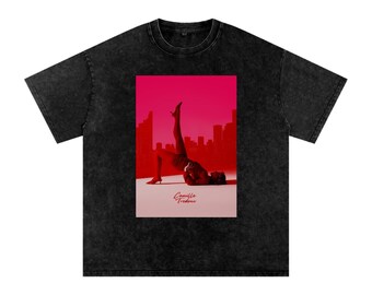 Be A Woman About It Unisex Snow Washed Oversized Cotton T-Shirt