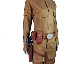 Bo-Katan Kryze Mandalorian Armor-cosplay | Compleet Star Wars-kostuum met helm en tactische uitrusting | Aangepaste mando-outfit voor Comic Con-cosplay