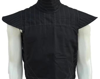 Boba Fett Black Flak Vest | Star Wars Mandalorian Armor Vest | Cosplay Costume Accessory | Custom Fit