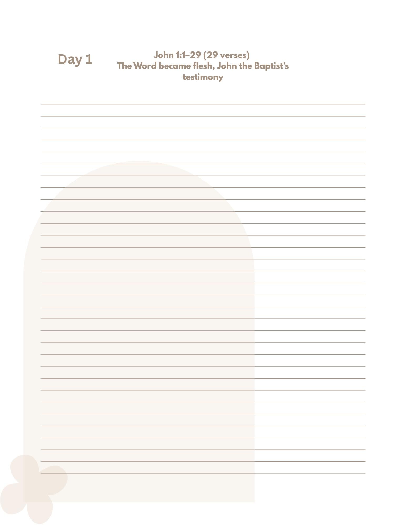 Printable Scripture Writing Journal of the Acts of the Apostles - Etsy