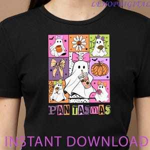 Funny Pantasmas Ghost Pan Dulce Png, Pantasmas PNG, Halloween Mexican Png, Mexican Conchas Ghost Png, Halloween Conchas Png, Pan-tasmas Png