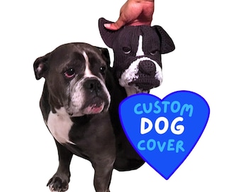 Custom Hand-Knitted Dog Golf Cover