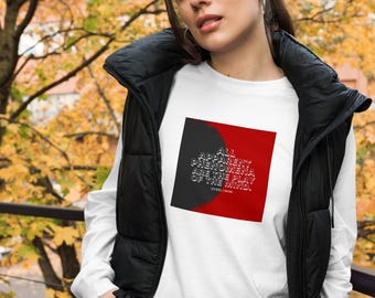 Mind's Play Meditation Långärmad T-shirt | Mindfulness Meditation T-shirt | Andlig Gåva | Present till Yogalärare | Zen Rebel