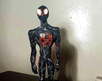 Spider-Man: MILES MORALES / Figura de pie de arcilla polimérica hecha a mano