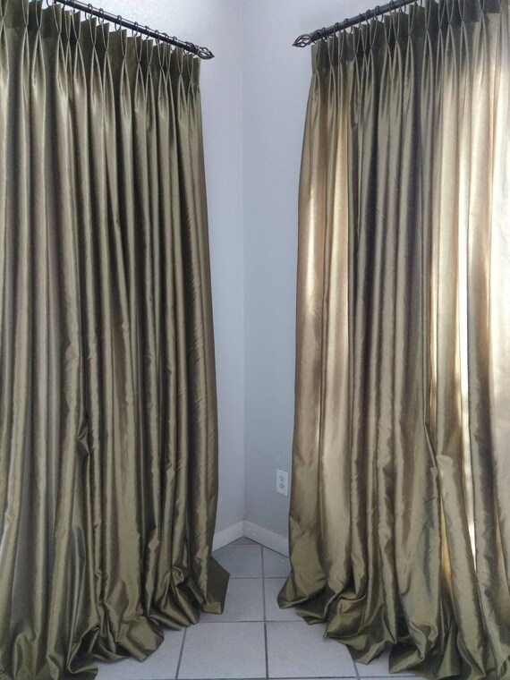 Pleated Panels French X Pleat Euro Pencil Goblet Etsy