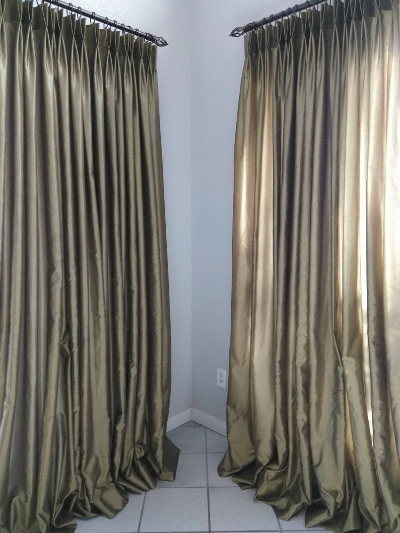 Pleated Panels French Pleat X Euro Pencil