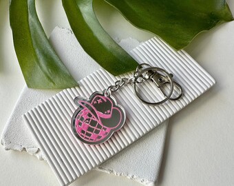 Disco Cowgirl Keychain // Barbie Bachelorette Bridesmaid Gift Bride