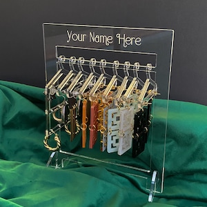 Custom Earring Closet Stand