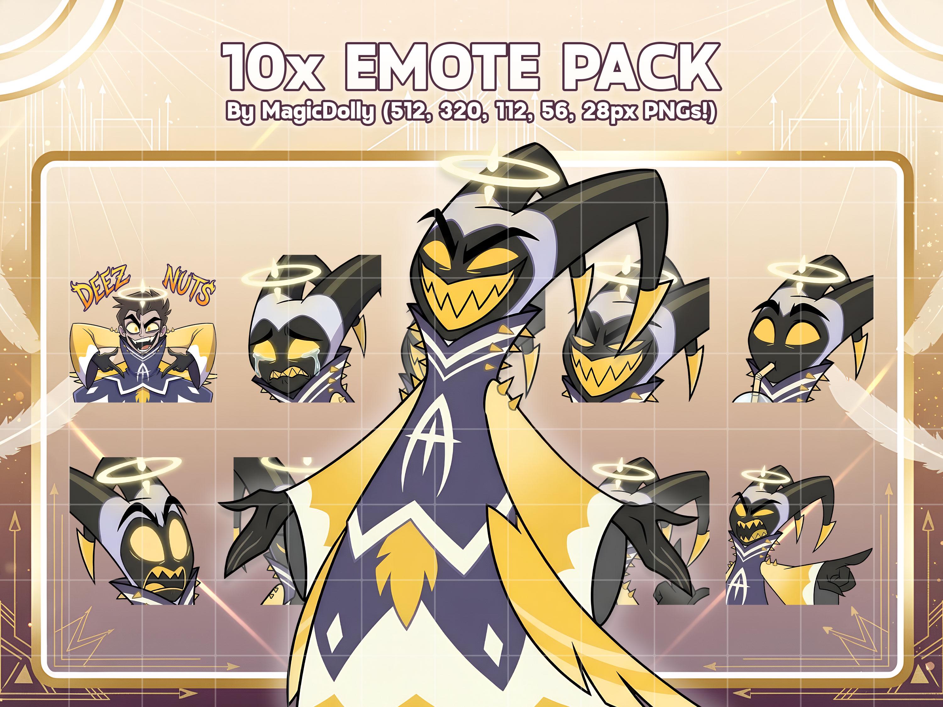 Hazbin hotel adam and lute - Etsy 日本