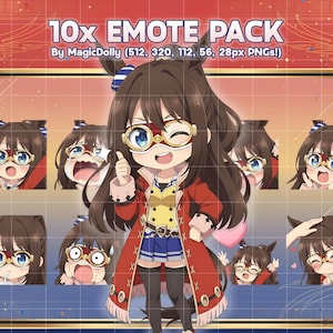 Emotikony El Condor Pasa, Umamusume Chibi Anime Emoji (do pobrania cyfrowego)